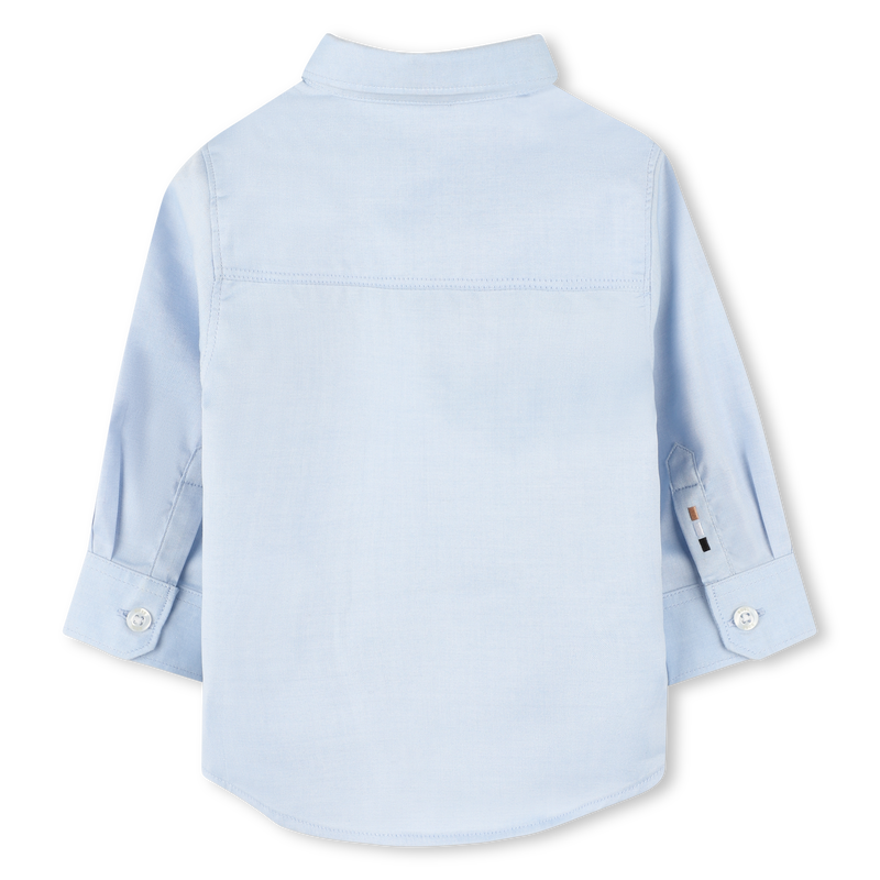 Long-sleeved cotton shirt BOSS 
                        BOY