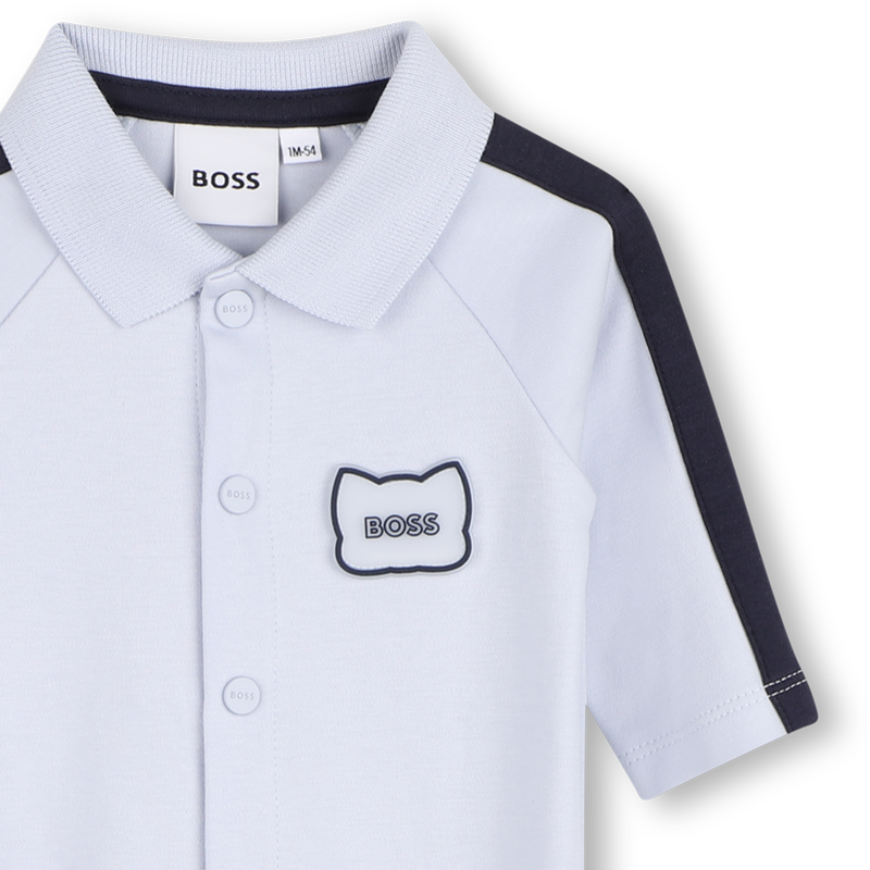 PYJAMAS WITH PRESS STUD CLOSURE BOSS 
                        BOY