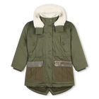 Hooded parka with pockets MARC JACOBS 
                    GIRL