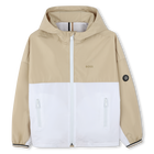 Two-tone hooded windbreaker BOSS 
                    BOY