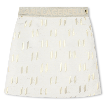 Jacquard party skirt KARL LAGERFELD KIDS GIRL