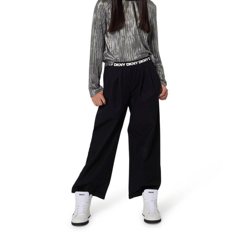 Cotton party trousers DKNY 
                        GIRL