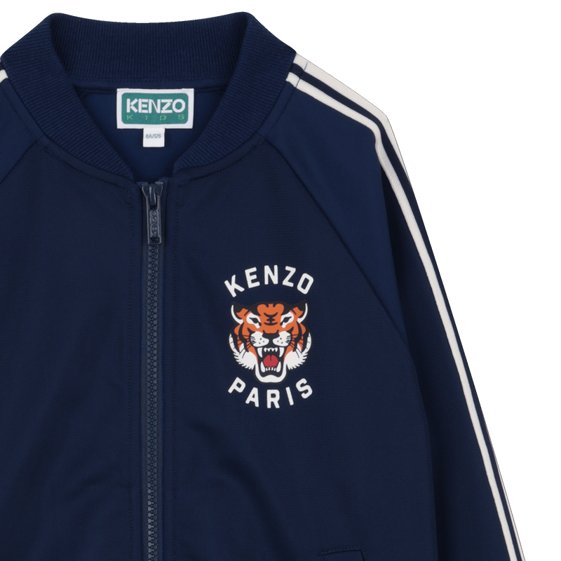 JOGGING SWEATSHIRT WITH ZIP CLOSURE KENZO KIDS 
                        UNISEX