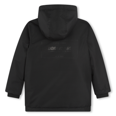 Water-repellent hooded parka ZADIG & VOLTAIRE BOY