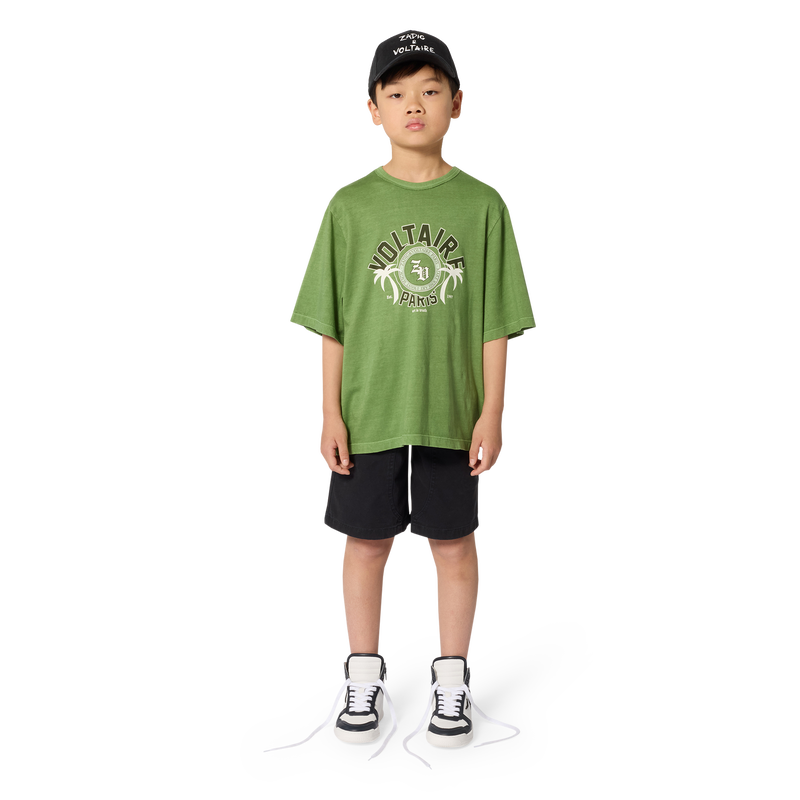 SHORT-SLEEVED T-SHIRT ZADIG & VOLTAIRE 
                        BOY