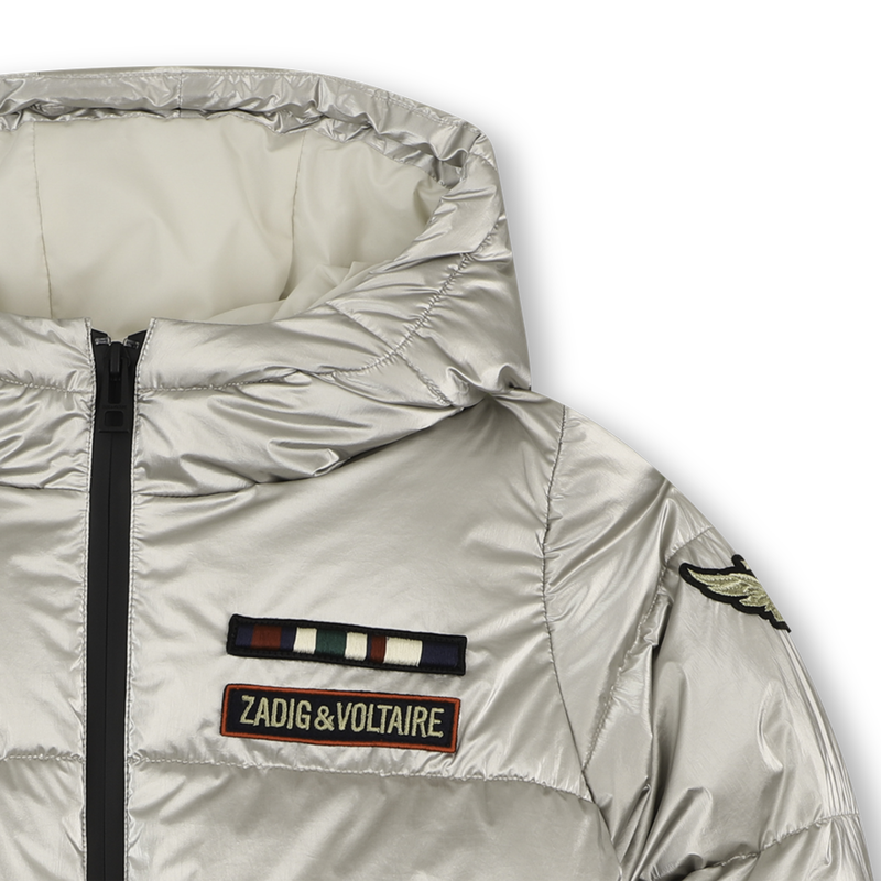 Hooded down jacket ZADIG & VOLTAIRE 
                        GIRL
