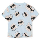T-shirt and shorts set KARL LAGERFELD KIDS 
                    BOY