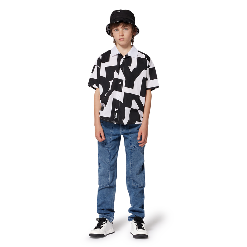 Short-sleeved cotton shirt DKNY 
                        UNISEX