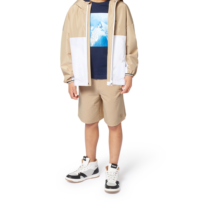 Hi-top lace-up trainers BOSS 
                        BOY