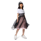 Short sleeve party dress KARL LAGERFELD KIDS 
                    GIRL