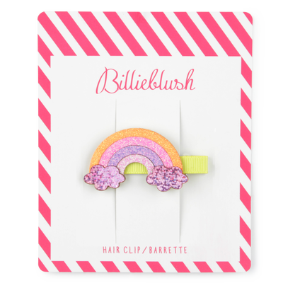 Hair clip with illustration BILLIEBLUSH GIRL