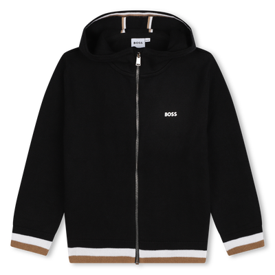 Cotton and wool cardigan BOSS BOY