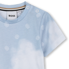 Short-sleeved cotton T-shirt BOSS 
                    BOY