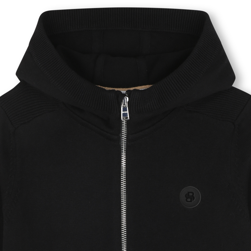 Hooded cardigan BOSS 
                        BOY