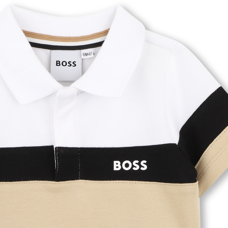 SHORT-SLEEVED POLO SHIRT BOSS 
                        BOY
