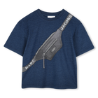 T-shirt with bag print MARC JACOBS 
                    BOY
