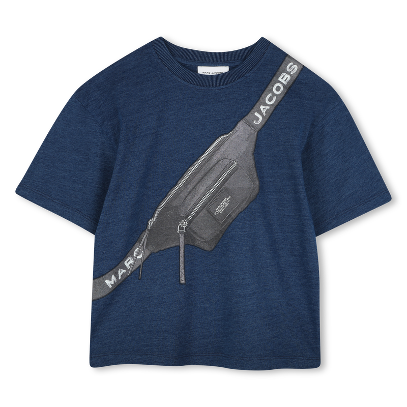 T-shirt with bag print MARC JACOBS 
                        BOY