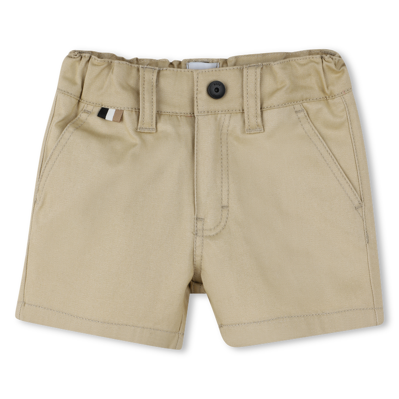 Plain cotton shorts BOSS 
                        BOY