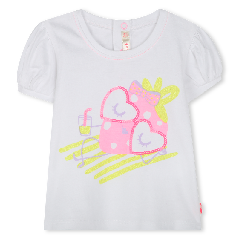 Short-sleeved cotton T-shirt BILLIEBLUSH 
                        GIRL