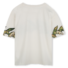 Short-sleeved cotton T-shirt KENZO KIDS 
                    GIRL