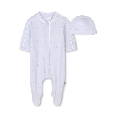 Printed pyjama and hat set BOSS BOY