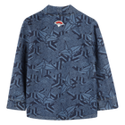 Printed denim jacket KENZO KIDS 
                    UNISEX