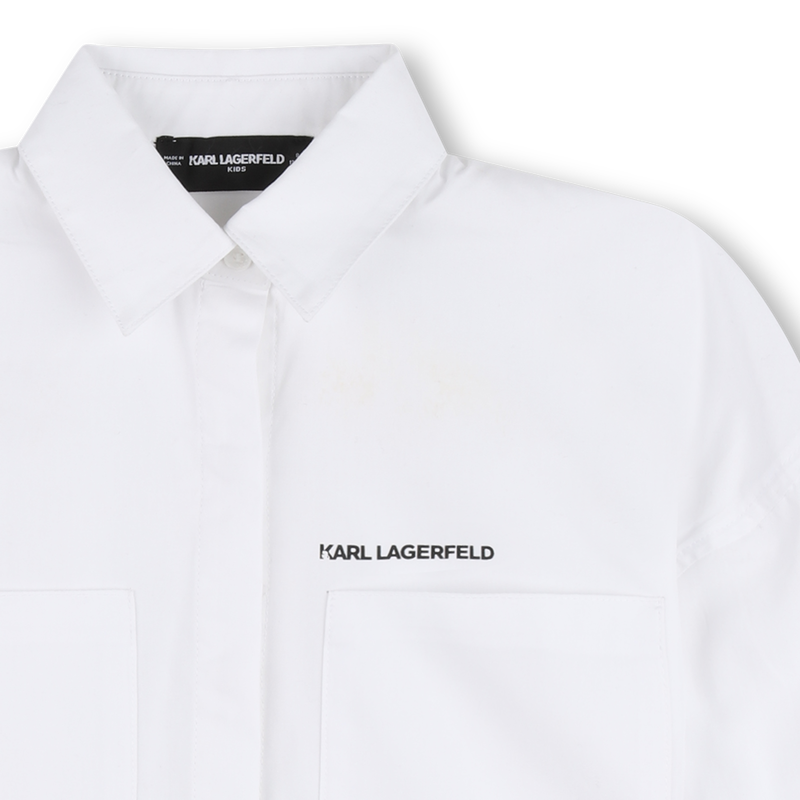 LONG-SLEEVED SHIRT KARL LAGERFELD KIDS 
                        GIRL