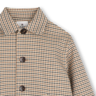 Long checkered coat KIDS AROUND 
                    GIRL