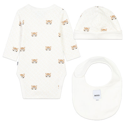 Red panda print set BOSS UNISEX