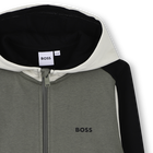 Hooded cardigan BOSS 
                    BOY