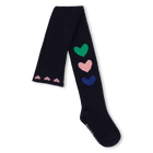 Patterned tights, NAVY, hi-res