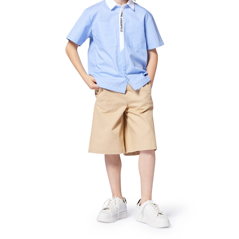 Adjustable embroidered cap KARL LAGERFELD KIDS 
                        BOY