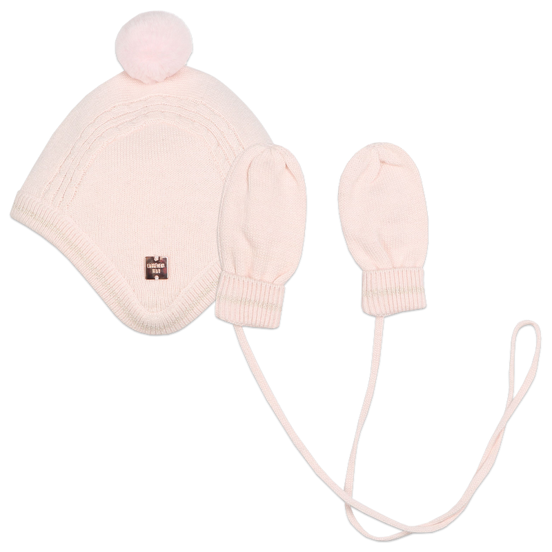 Hat and mittens set CARREMENT BEAU 
                        GIRL