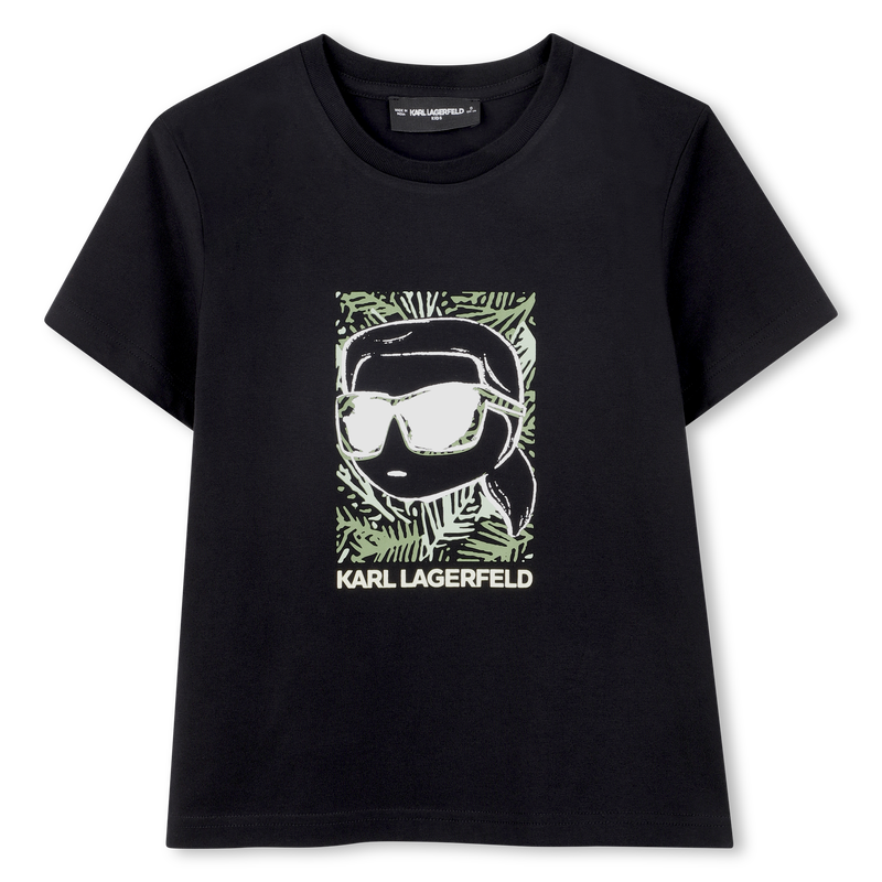 SHORT SLEEVE T-SHIRT KARL LAGERFELD KIDS 
                        BOY