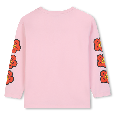 Long sleeve t-shirt KENZO KIDS GIRL