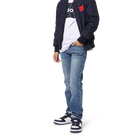 Straight cotton jeans HUGO 
                    BOY