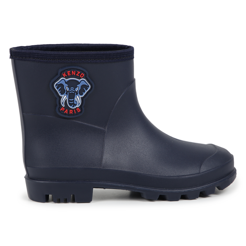 Rainboots with elephant patch KENZO KIDS 
                        UNISEX