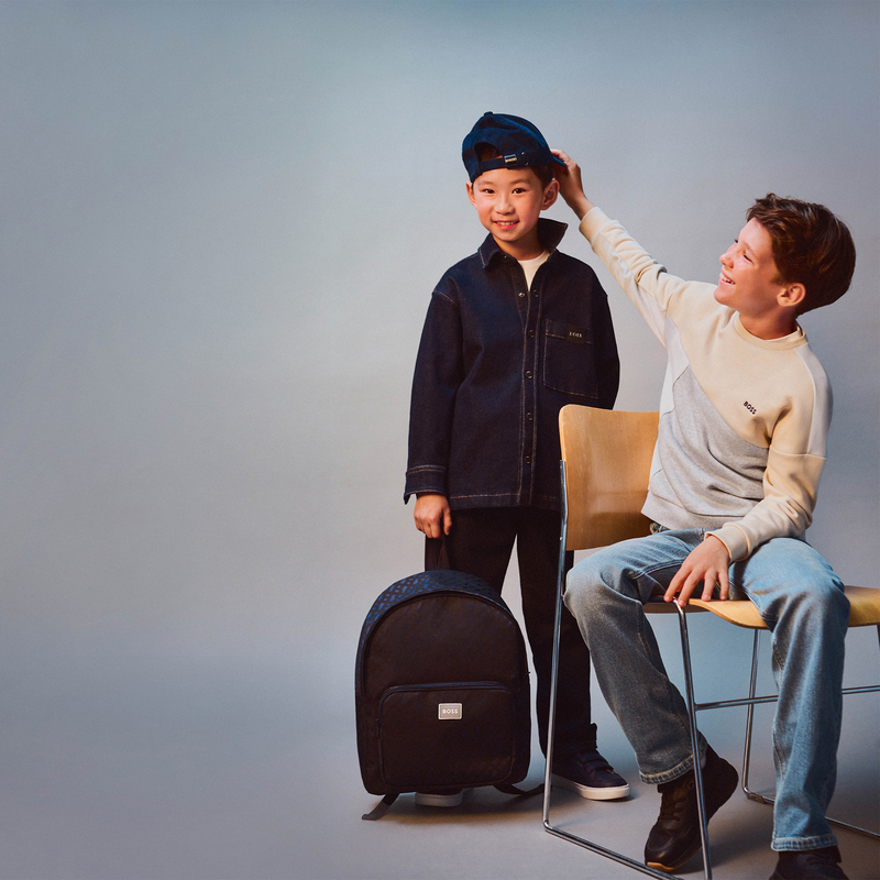 Round neck sweatshirt BOSS 
                        BOY