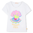 Short-sleeved T-shirt, WHITE, hi-res