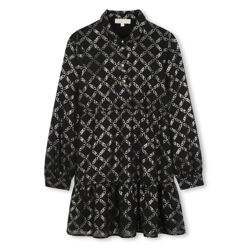 Long-sleeved polyester dress MICHAEL KORS 
                        GIRL