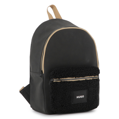 Coated textile backpack HUGO BOY