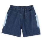 Denim shorts with pockets KENZO KIDS 
                    GIRL