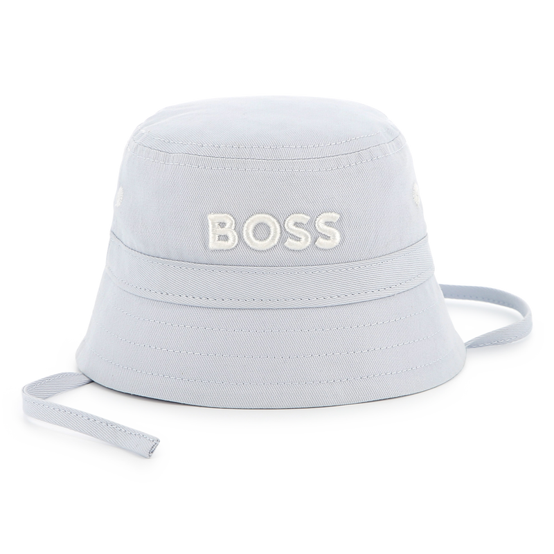Cotton hat with chin ties BOSS 
                        BOY