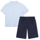 Polo and shorts set BOSS 
                    BOY