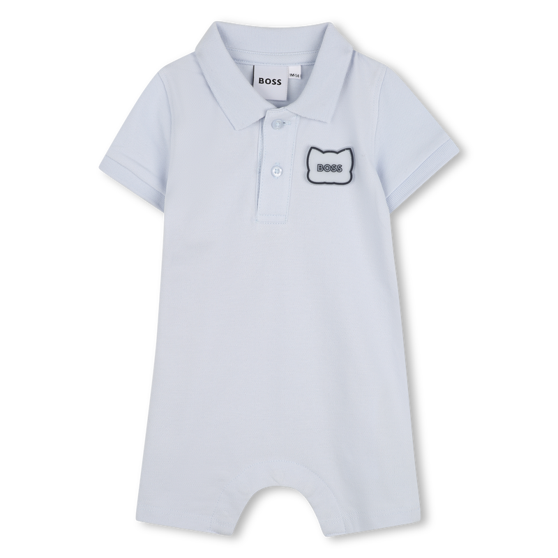 BUTTON PLAYSUIT BOSS 
                        BOY