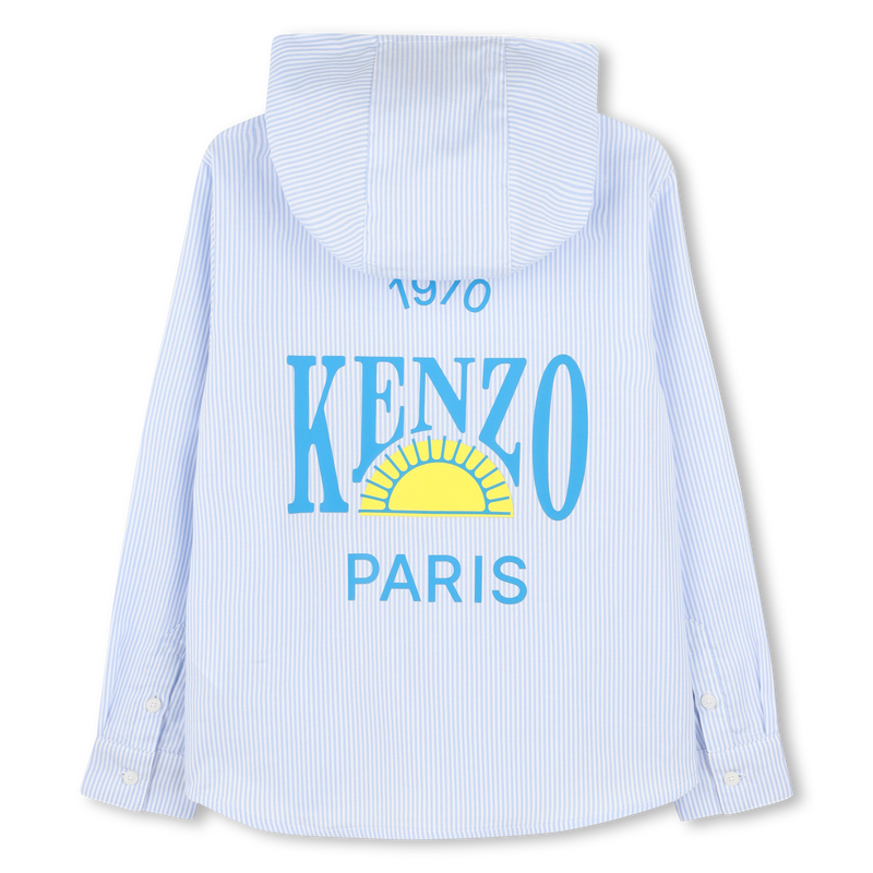 Printed hooded shirt KENZO KIDS 
                        BOY