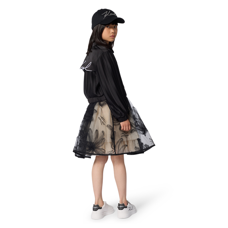 CAP WITH ADJUSTABLE CLOSURE KARL LAGERFELD KIDS 
                        GIRL