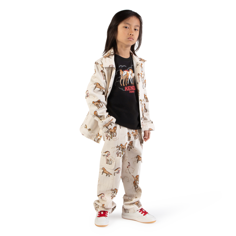 STRAIGHT CUT TROUSERS KENZO KIDS 
                        UNISEX