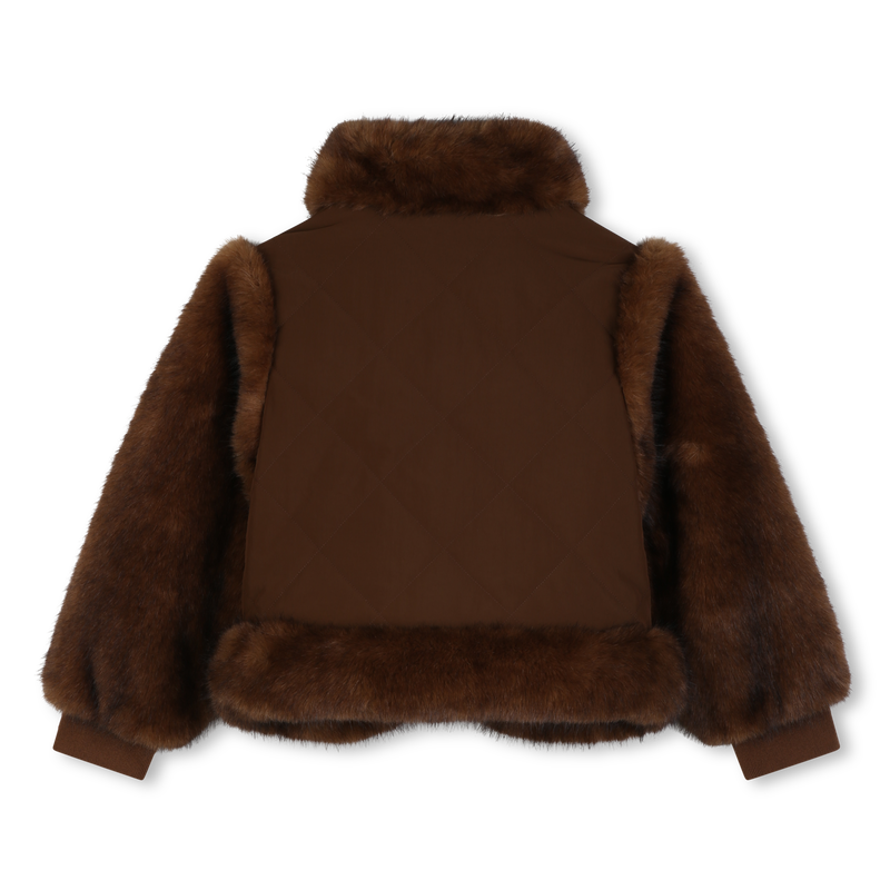 Fuzzy fleece jacket CHLOE 
                        GIRL