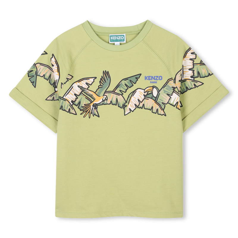 Lightweight fleece T-shirt KENZO KIDS 
                        BOY